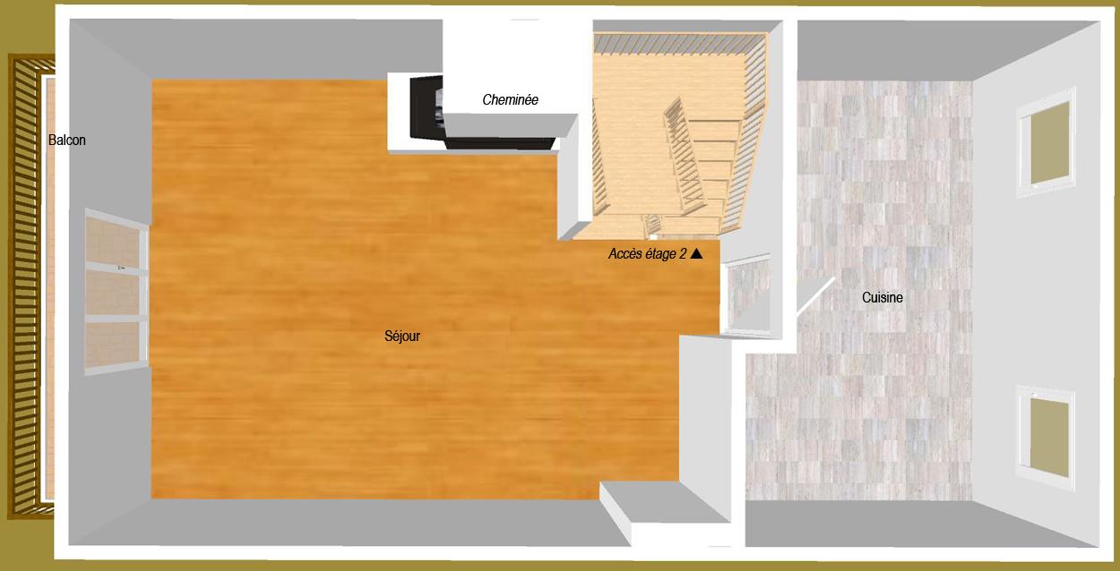 Plan Etage 1